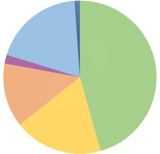 Breakdown by type of shareholder
